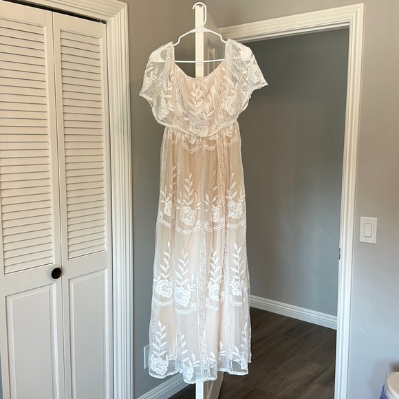 Baltic Born Dresses & Skirts - New lace Baltic born dress. Can be worn off the shoulder or with sleeves down